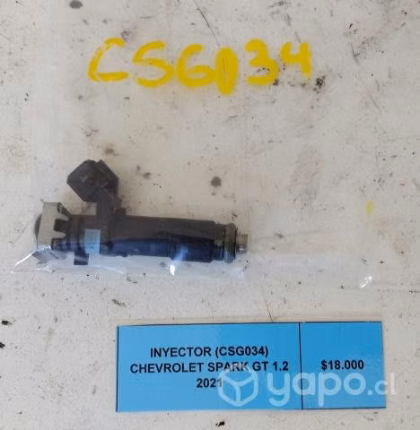 Inyector (CSG034) Chevrolet Spark GT 1.2 2021