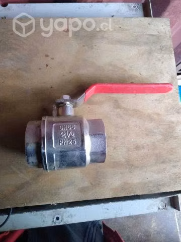 VALVULA DE BOLA 2 1/2" DN65 PN25 (1u)