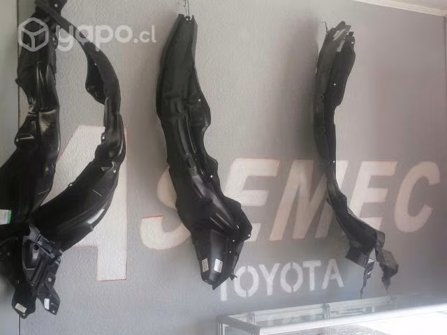 Guardafangos Toyota yaris 2006 al 2023 - Imagen 2