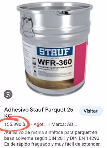 Adhesivo Stauf Parquet 25 KG