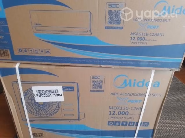 Aire acondicionado 12000 btu