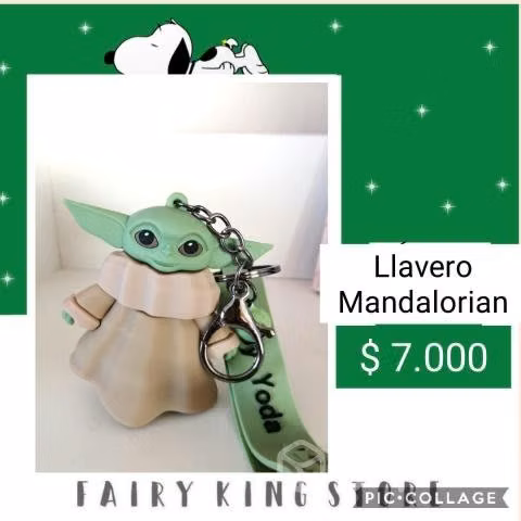 Llavero Bebe yoda