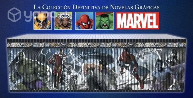 La coleccion definitiva de novelas graficas Marvel