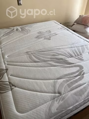Cama Rosen Art 4, 2 plazas con base de madera - Imagen 5