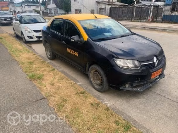 Taxi negro amarillo
