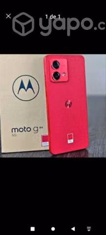 Moto g84 rojo nuevo con boleta - Imagen 3