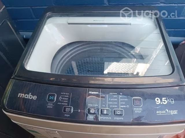 Lavadora Mabe 9.5 kg (sin fallas)