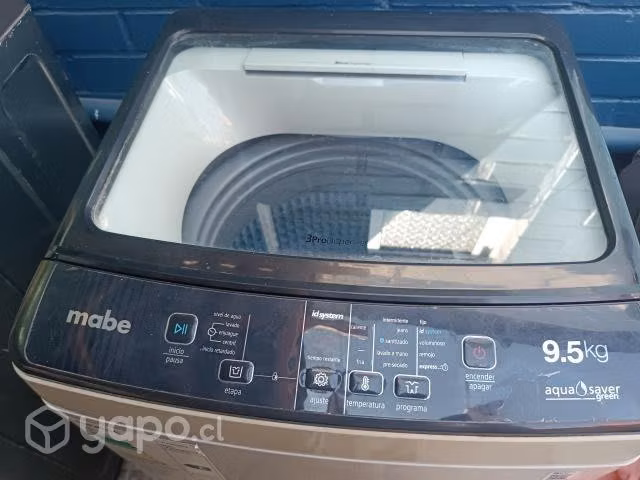 Lavadora Mabe 9.5 kg (sin fallas)