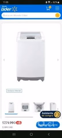 Lavadora LG 13 Kilos