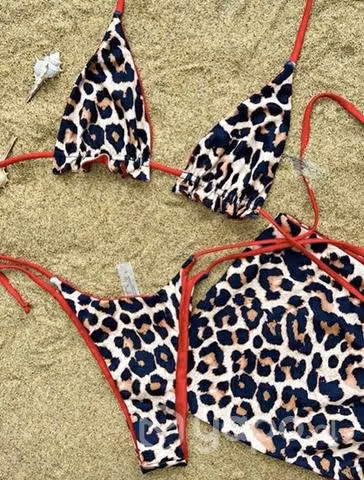 Bikini con falda playera