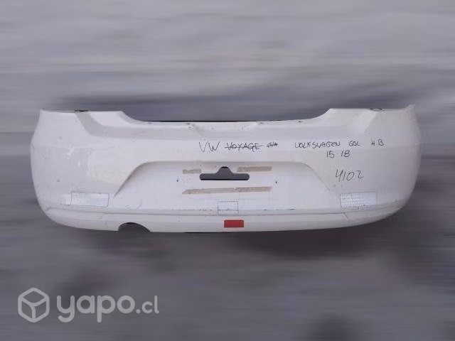 Parachoque trasero volkswagen gol 2015-2018