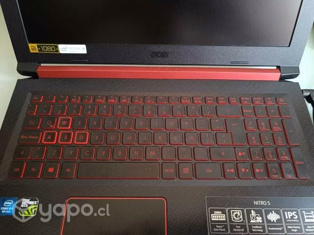 Notebook gamer Acer, 1T ssd 12gb ram y tarjeta GTX - Imagen 6