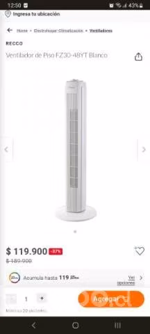 Ventilador de piso - Imagen 4