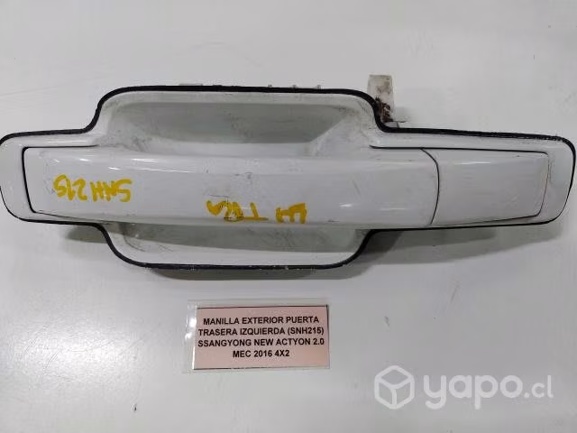 Manilla Exterior Puerta Trasera Izq SSangyong