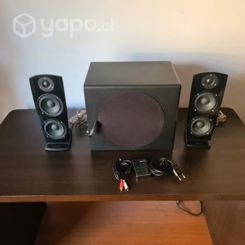 Parlantes Subwoofer 2.1 Jamo DS7 Negro