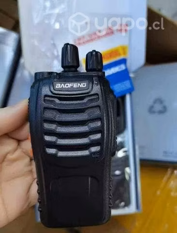 Pack 2 Radios Transmisor Walkie Talkie Baofeng 888