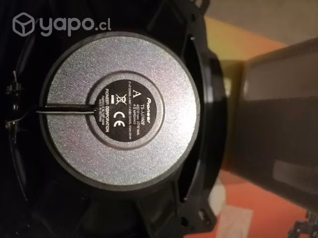 Parlantes pioneer 450 watts. ts a6960. 4 vias - Imagen 2