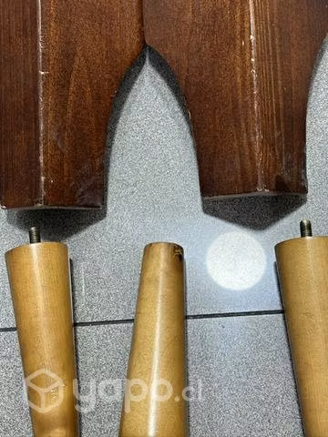 Patas de madera para mueble - Imagen 2