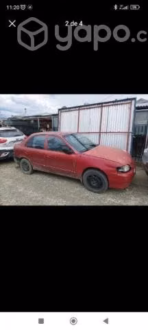 Vendo Hyundai accent para desarme o arreglo en 500