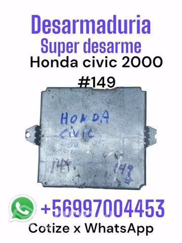 Computador Honda Civic desarmaduría año 2000