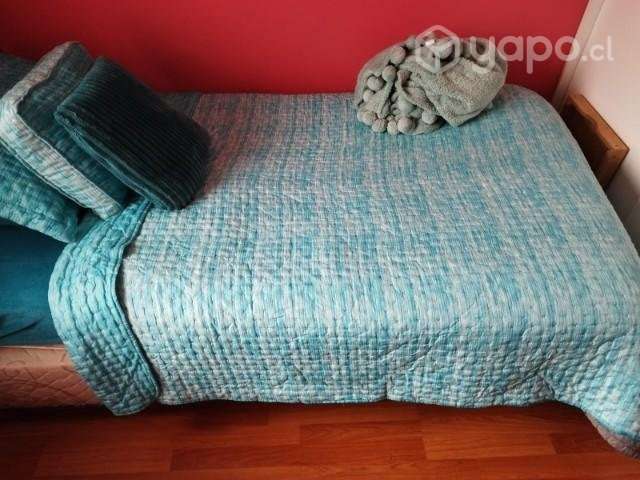 Cama 1 1/2 flex + colchon - Imagen 2