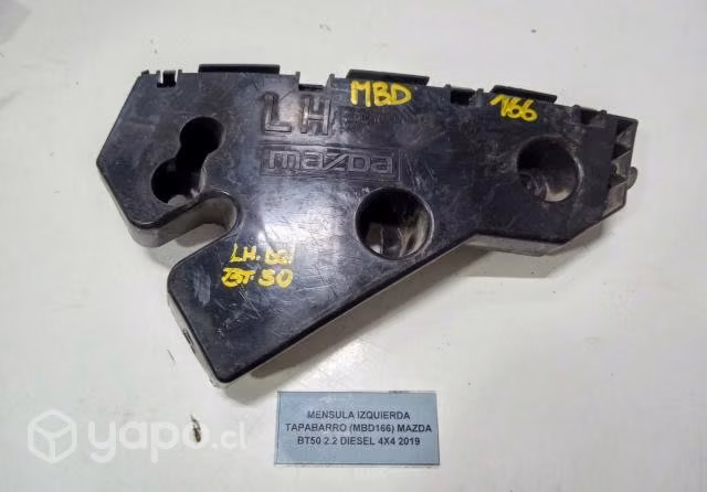 Mensula Izquierda Tapabarro (MBD166) Mazda BT50
