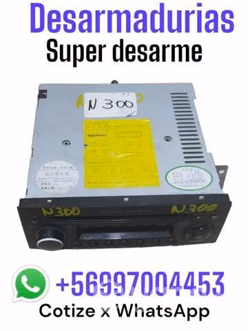 Radio original Chevrolet n300 desarmaduria