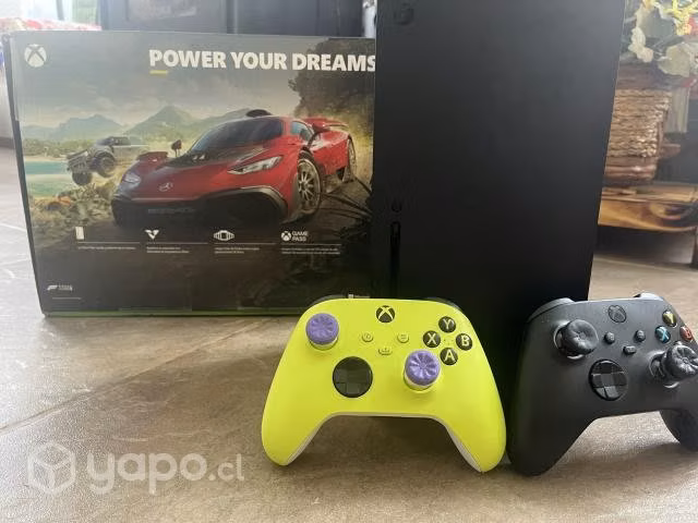 Xbox series x + set up