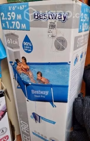 Piscina y Bomba poco uso
