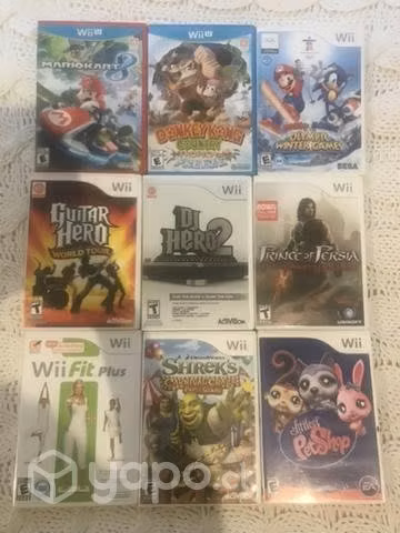Juegos para wii y wii U