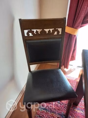Juego comedor mesa y 6 sillas
