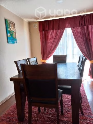Juego comedor mesa y 6 sillas