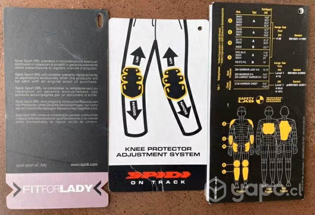 Pantalón moto mujer con protecciones marca spidi - Imagen 6