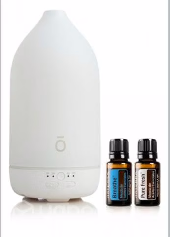 Difusor doterra ultrasonico + 2 aceites 15ml