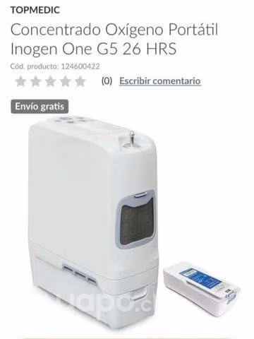 Concentrador de oxígeno portátil - Imagen 2