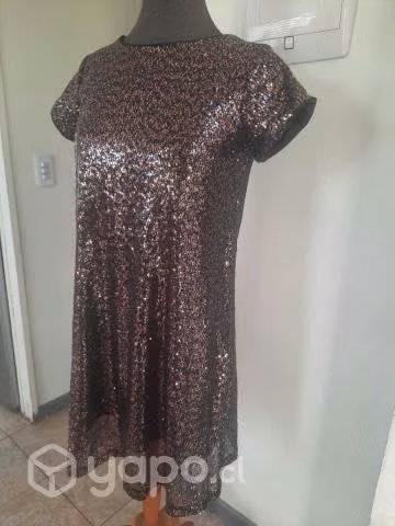Vestido lentejuelas colores