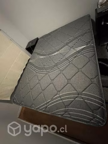 Cama 2 plaza con colchón marca Flex