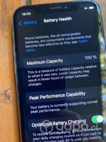 IPhone X Batería 100% - Imagen 4