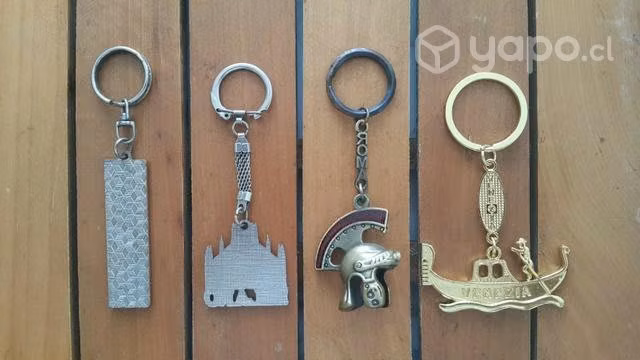 Colección de 4 Llaveros de Italia - Imagen 2