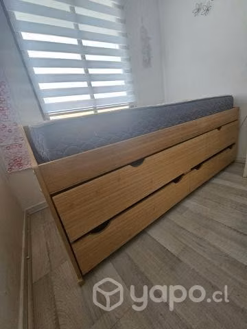 Cama nido + cajonera