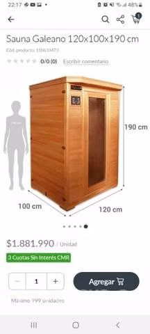 Sauna y jacuzzi como nuevos