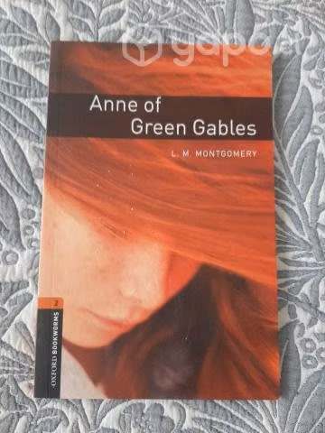 Libro lectura inglés ANNE OF GREEN GABLES