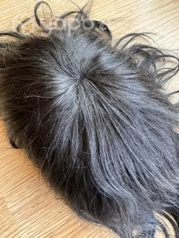 Prótesis capilar (9x7 cm) Reemplazo de cabello hum