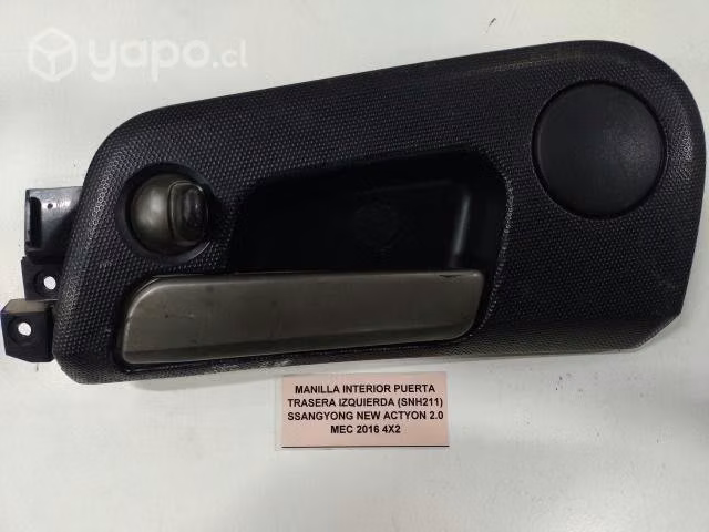 Manilla Interior Puerta Trasera Izq SSangyong New