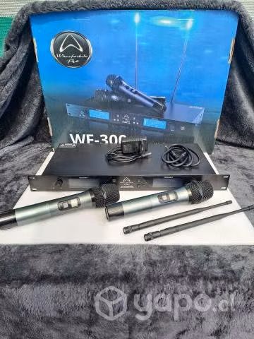 Micrófono inalámbrico doble Wharfedale WF-300-B