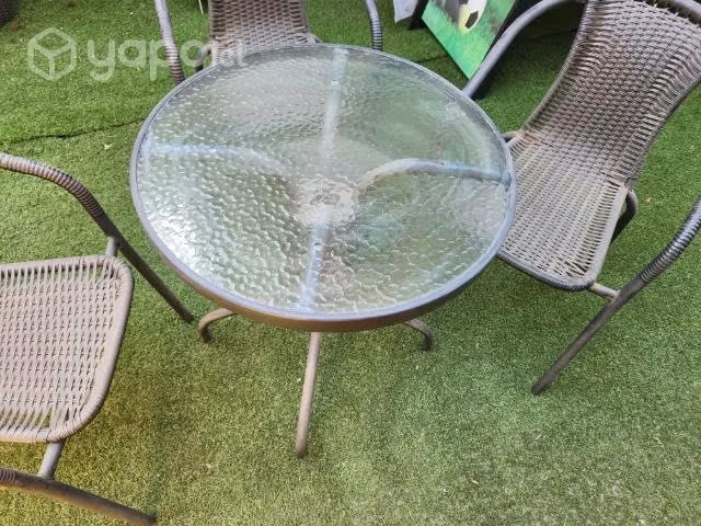 Terraza 4 piezas