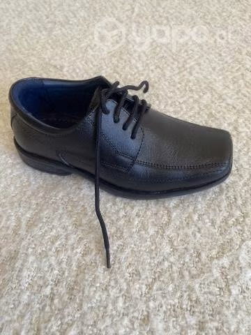 Traje zapatos y humita para niño azul marino