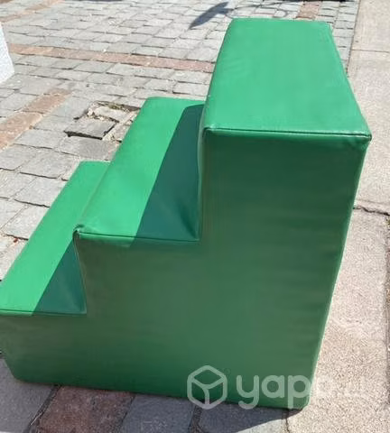 Piscina de pelotas con escalera, rampa y pelotas