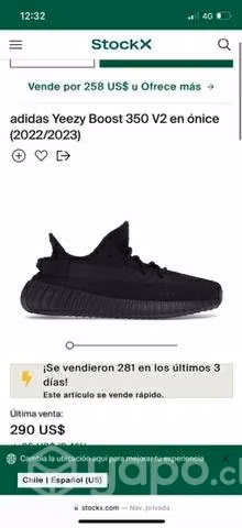 Yeezy 350 V2 ónix