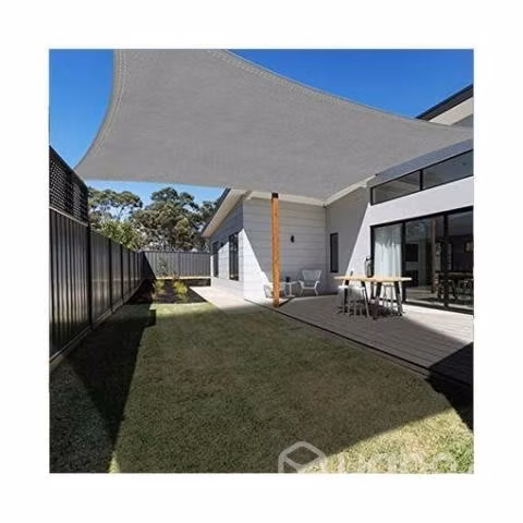 TOLDO RASCHEL RECTANGULAR 2x4 MT GRIS / NUEVO